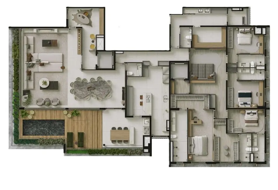 Foto 1 de Apartamento com 4 quartos à venda, 237m2 em Vila Nova Conceição, São Paulo - SP