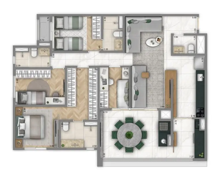 Apartamento com 3 quartos à venda, 82m2 em Saúde, São Paulo - SP - imagem 4 Foto 4 de Apartamento com 3 quartos à venda, 82m2 em Saúde, São Paulo - SP