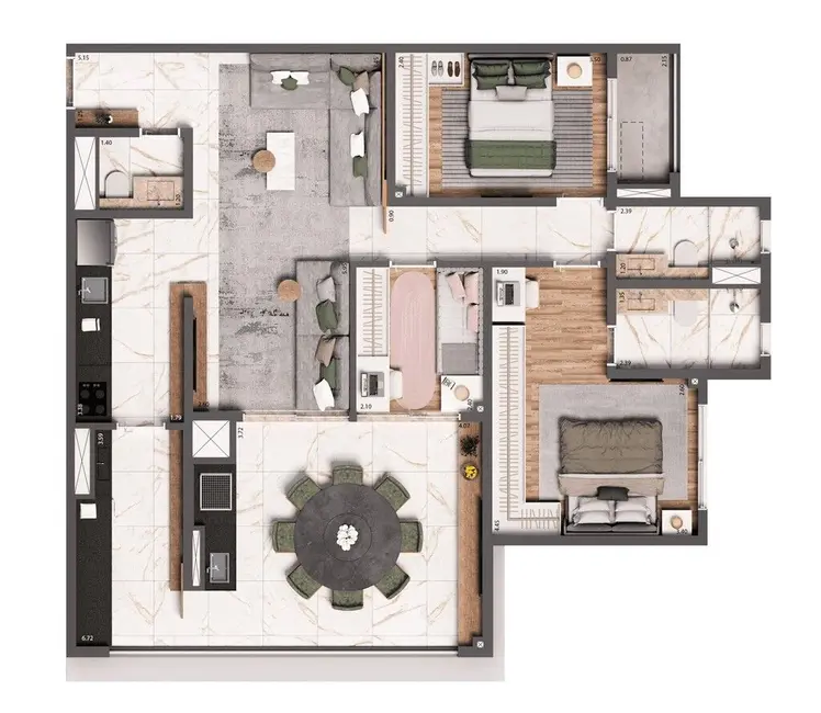 Foto 1 de Apartamento com 3 quartos à venda, 123m2 em Ipiranga, São Paulo - SP