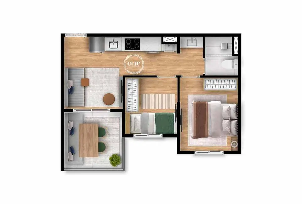 Foto 3 de Apartamento com 2 quartos à venda, 37m2 em Vila Guarani (Z Sul), São Paulo - SP