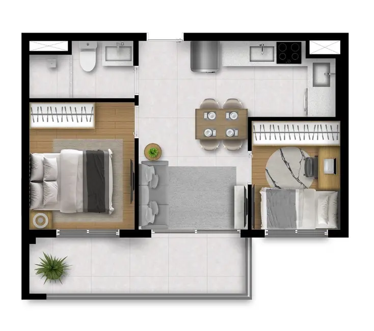 Apartamento com 2 quartos à venda, 76m2 em Perdizes, São Paulo - SP - imagem 5 Foto 5 de Apartamento com 2 quartos à venda, 76m2 em Perdizes, São Paulo - SP