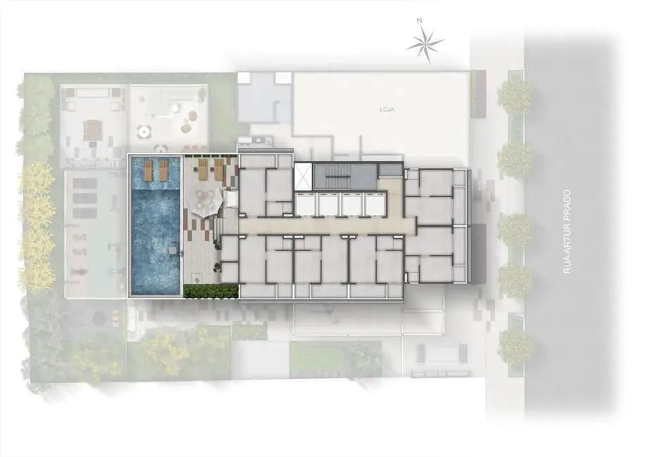 Apartamento com 1 quarto à venda, 30m2 em Bela Vista, São Paulo - SP - imagem 3 Foto 3 de Apartamento com 1 quarto à venda, 30m2 em Bela Vista, São Paulo - SP