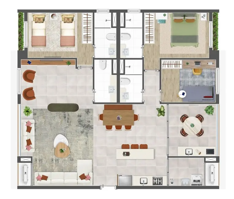 Foto 7 de Apartamento com 2 quartos à venda, 115m2 em Jardim Prudência, São Paulo - SP