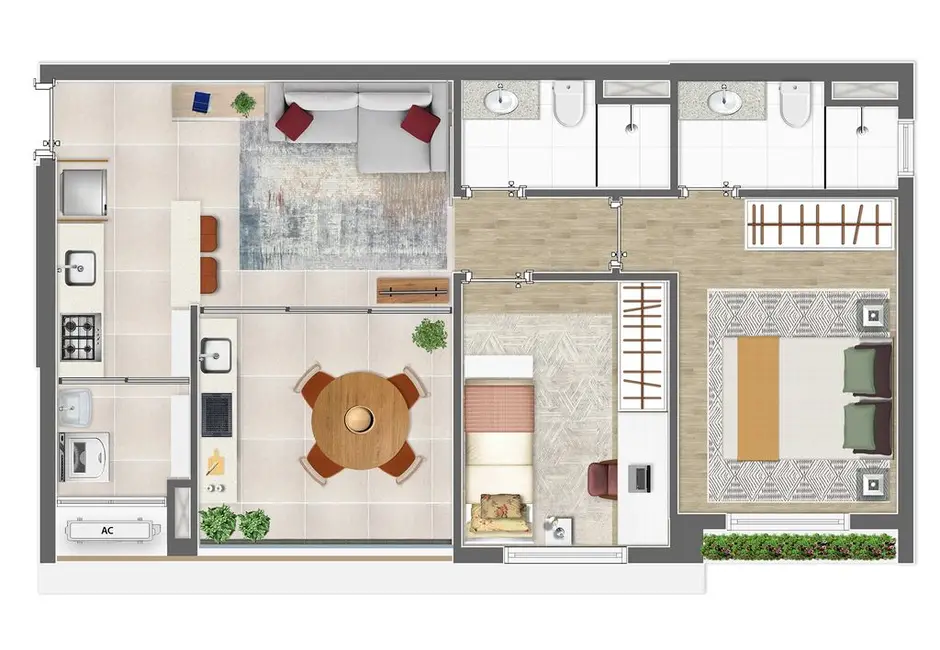 Foto 2 de Apartamento com 2 quartos à venda, 115m2 em Jardim Prudência, São Paulo - SP