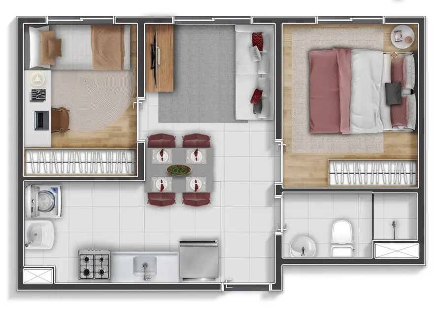 Foto 2 de Apartamento com 2 quartos à venda, 33m2 em Vila Itaim, São Paulo - SP