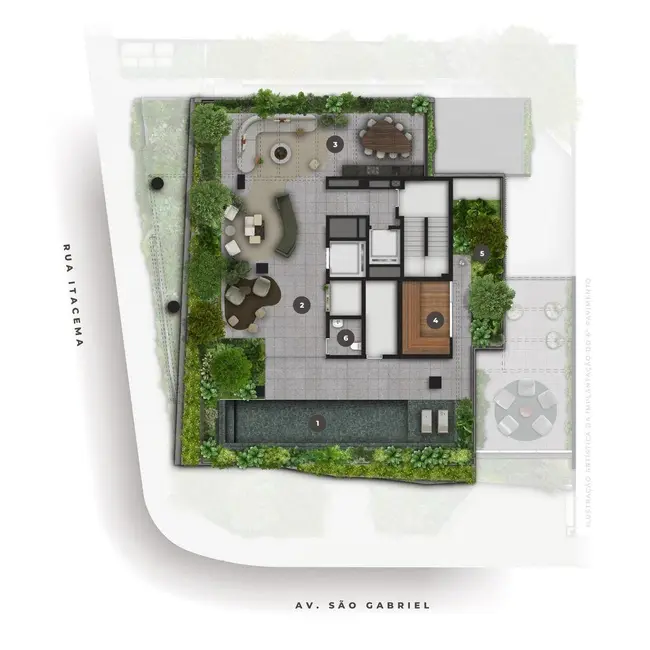 Apartamento com 3 quartos à venda, 200m2 em Itaim Bibi, São Paulo - SP - imagem 5 Foto 5 de Apartamento com 3 quartos à venda, 200m2 em Itaim Bibi, São Paulo - SP