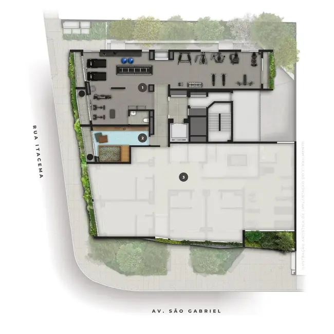 Apartamento com 3 quartos à venda, 200m2 em Itaim Bibi, São Paulo - SP - imagem 7 Foto 7 de Apartamento com 3 quartos à venda, 200m2 em Itaim Bibi, São Paulo - SP