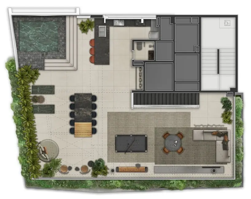 Apartamento com 3 quartos à venda, 200m2 em Itaim Bibi, São Paulo - SP - imagem 3 Foto 3 de Apartamento com 3 quartos à venda, 200m2 em Itaim Bibi, São Paulo - SP