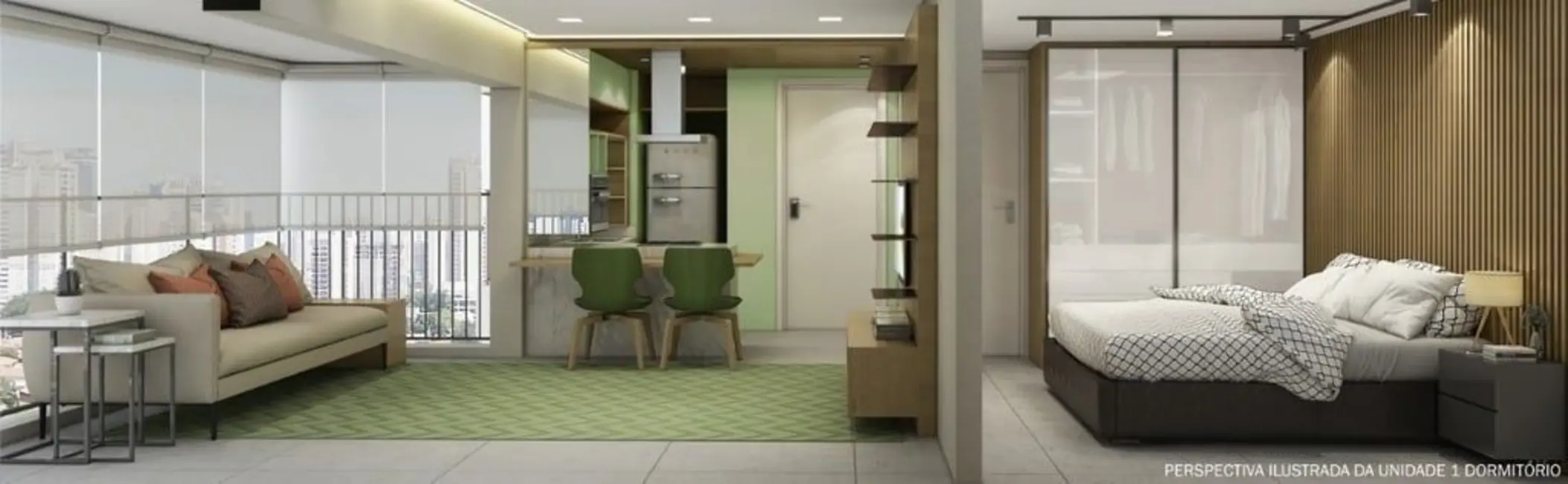 Foto 4 de Kitnet com 1 quarto à venda, 27m2 em Tatuapé, São Paulo - SP