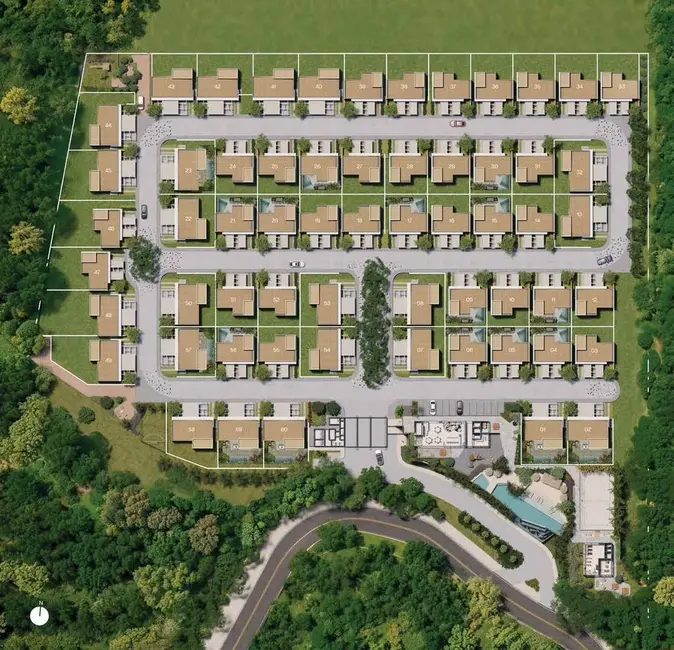 Foto 4 de Casa de Condomínio com 3 quartos à venda, 187m2 em Sítios de Recreio Gramado, Campinas - SP
