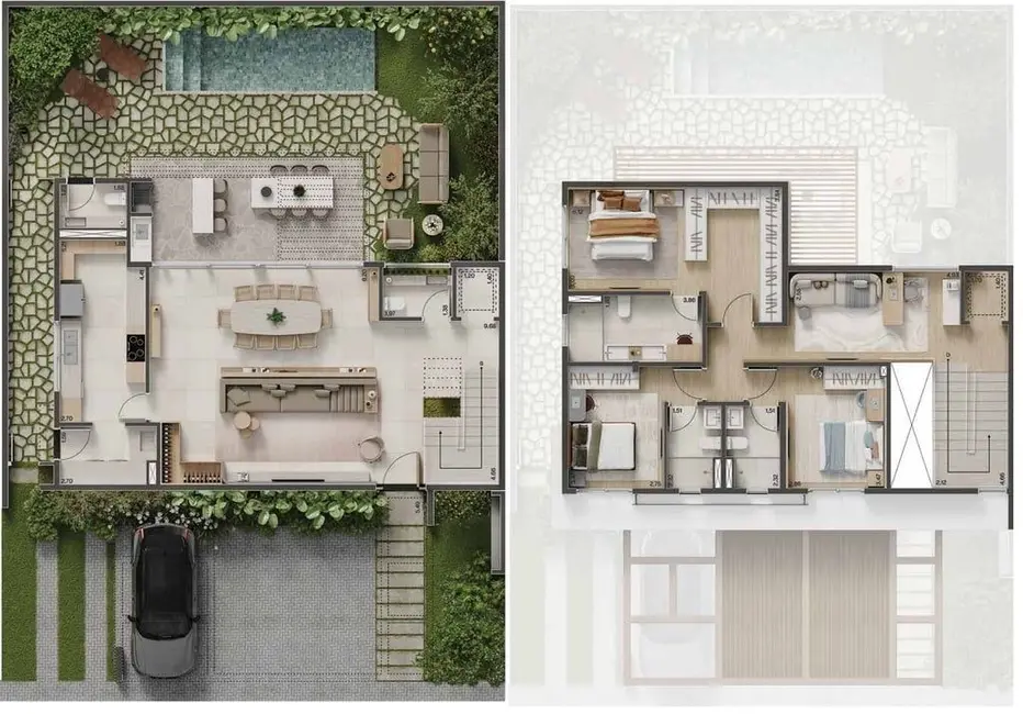 Casa de Condomínio com 3 quartos à venda, 187m2 em Sítios de Recreio Gramado, Campinas - SP - imagem 2 Foto 2 de Casa de Condomínio com 3 quartos à venda, 187m2 em Sítios de Recreio Gramado, Campinas - SP