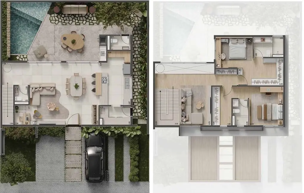 Casa de Condomínio com 3 quartos à venda, 187m2 em Sítios de Recreio Gramado, Campinas - SP - imagem 4 Foto 4 de Casa de Condomínio com 3 quartos à venda, 187m2 em Sítios de Recreio Gramado, Campinas - SP