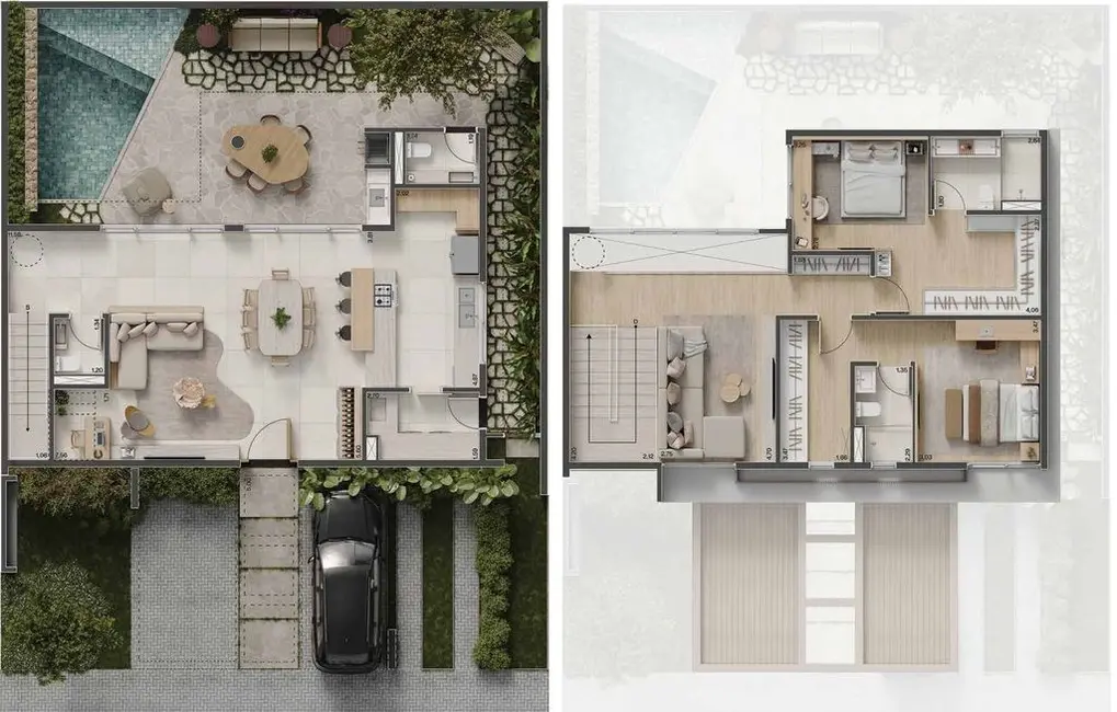 Foto 5 de Casa de Condomínio com 3 quartos à venda, 187m2 em Sítios de Recreio Gramado, Campinas - SP