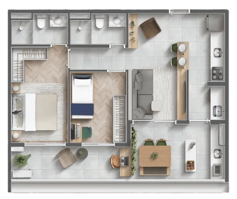 Kitnet com 1 quarto à venda, 25m2 em Aclimação, São Paulo - SP - imagem 3 Foto 3 de Kitnet com 1 quarto à venda, 25m2 em Aclimação, São Paulo - SP