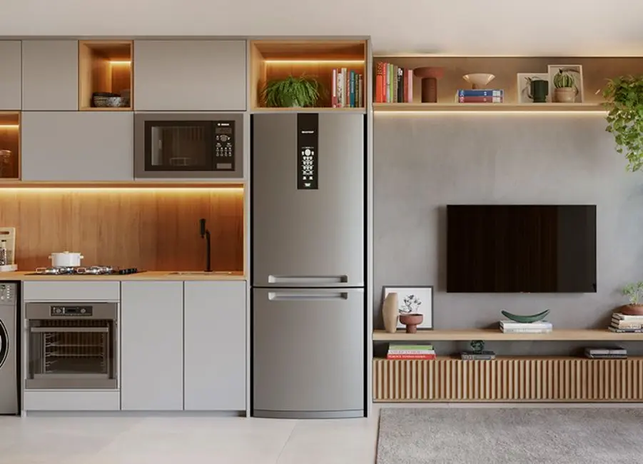 Apartamento com 1 quarto à venda, 33m2 em Campo Belo, São Paulo - SP - imagem 5 Foto 5 de Apartamento com 1 quarto à venda, 33m2 em Campo Belo, São Paulo - SP
