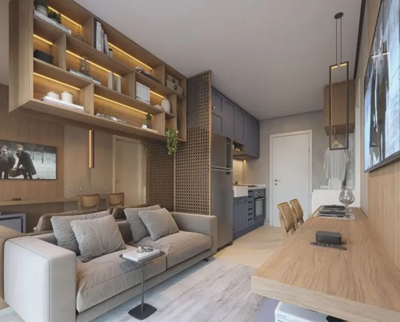 Foto 2 de Apartamento com 1 quarto à venda, 26m2 em Campo Belo, São Paulo - SP