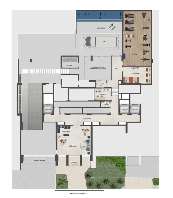 Foto 2 de Kitnet com 1 quarto à venda, 33m2 em Butantã, São Paulo - SP