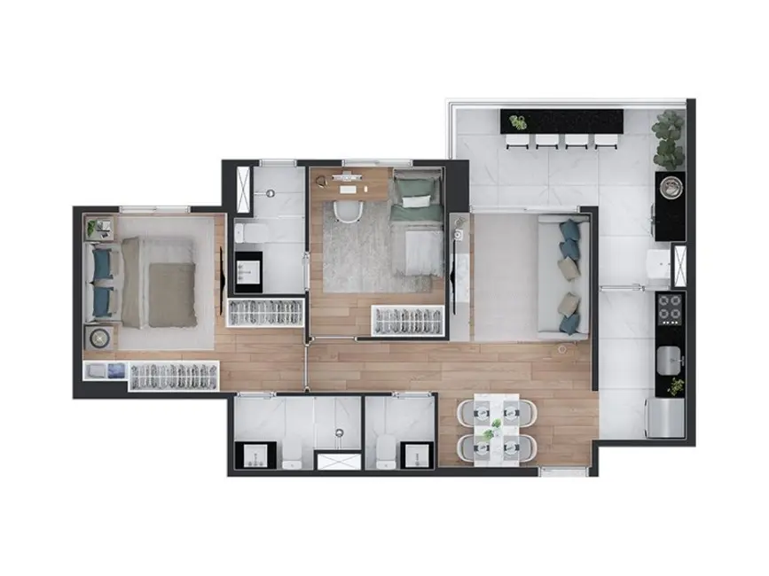 Foto 5 de Apartamento com 1 quarto à venda, 36m2 em Paraíso, São Paulo - SP