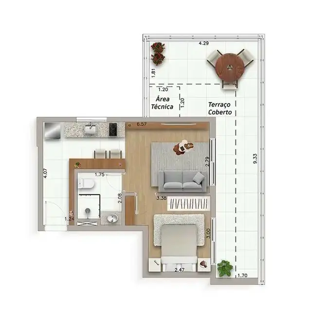 Kitnet com 1 quarto à venda, 28m2 em Sumaré, São Paulo - SP - imagem 2 Foto 2 de Kitnet com 1 quarto à venda, 28m2 em Sumaré, São Paulo - SP
