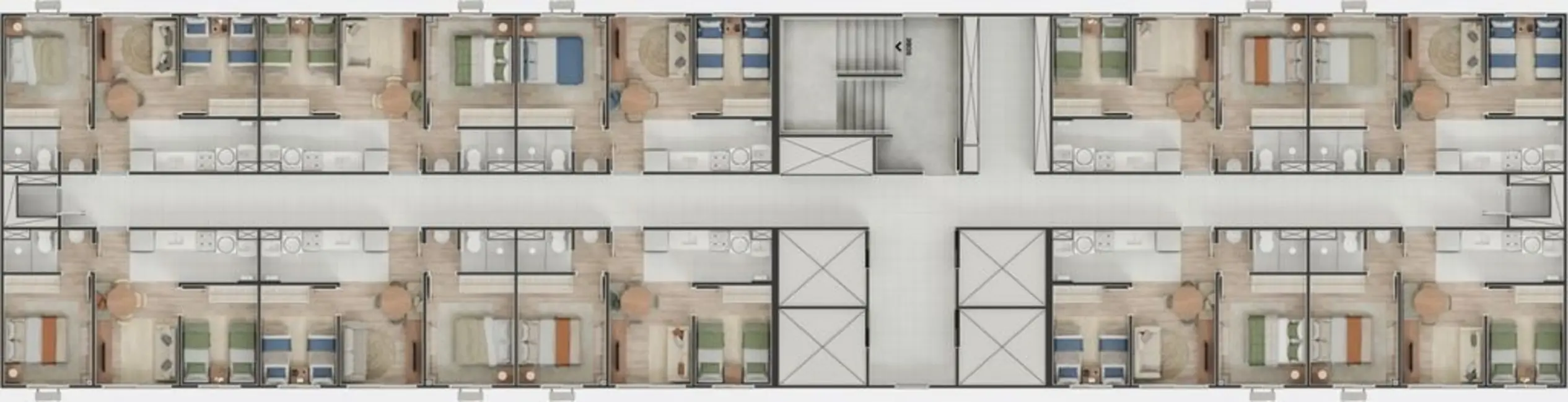 Foto 3 de Apartamento com 2 quartos à venda, 36m2 em Várzea da Barra Funda, São Paulo - SP