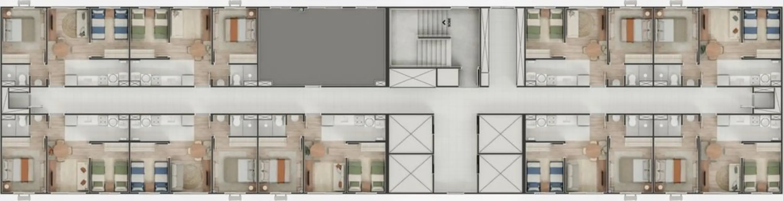 Foto 2 de Apartamento com 2 quartos à venda, 36m2 em Várzea da Barra Funda, São Paulo - SP