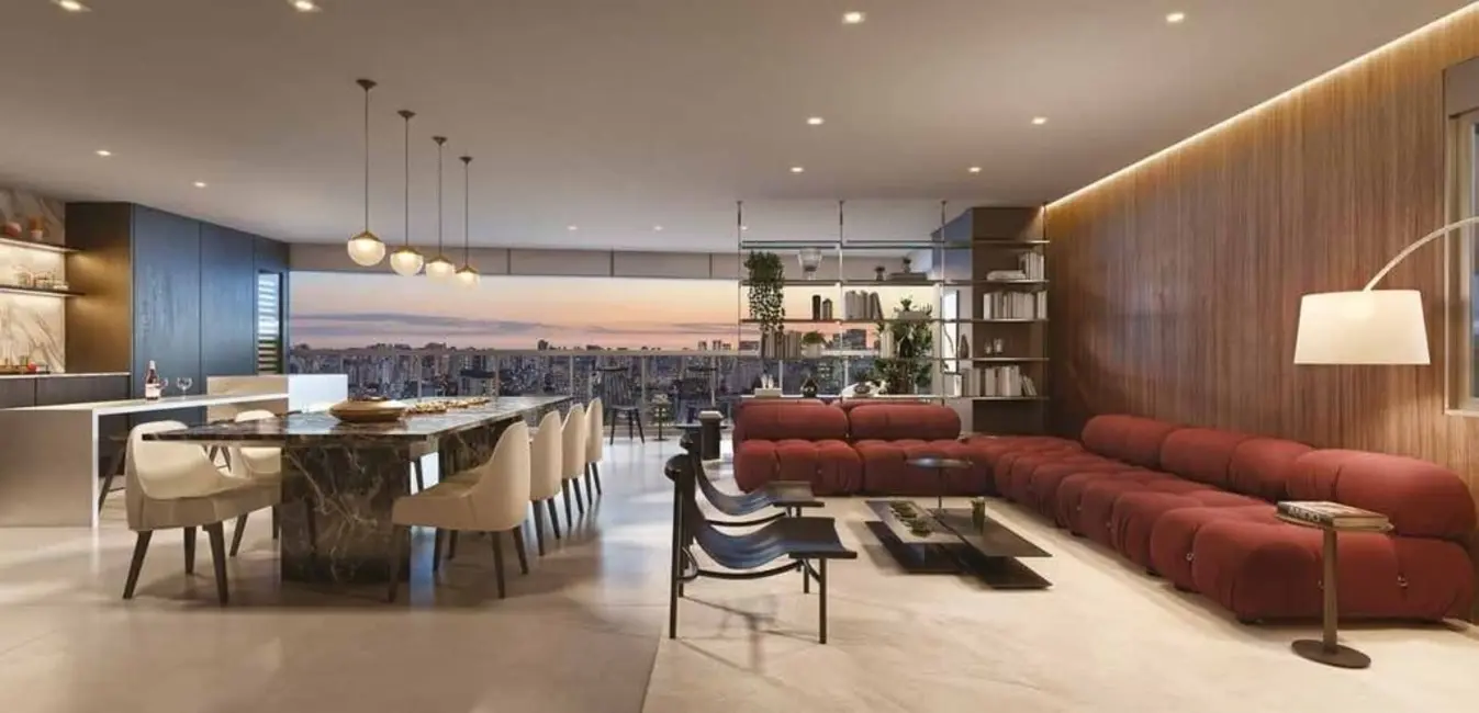 Apartamento com 4 quartos à venda, 211m2 em Chácara Santo Antônio (Zona Sul), São Paulo - SP - imagem 6 Foto 6 de Apartamento com 4 quartos à venda, 211m2 em Chácara Santo Antônio (Zona Sul), São Paulo - SP