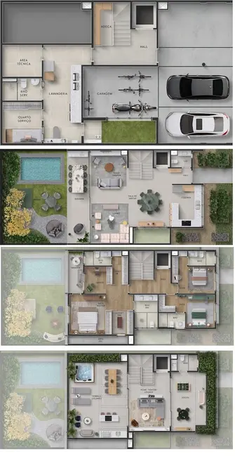 Foto 1 de Casa de Condomínio com 4 quartos à venda, 573m2 em Brooklin Paulista, São Paulo - SP