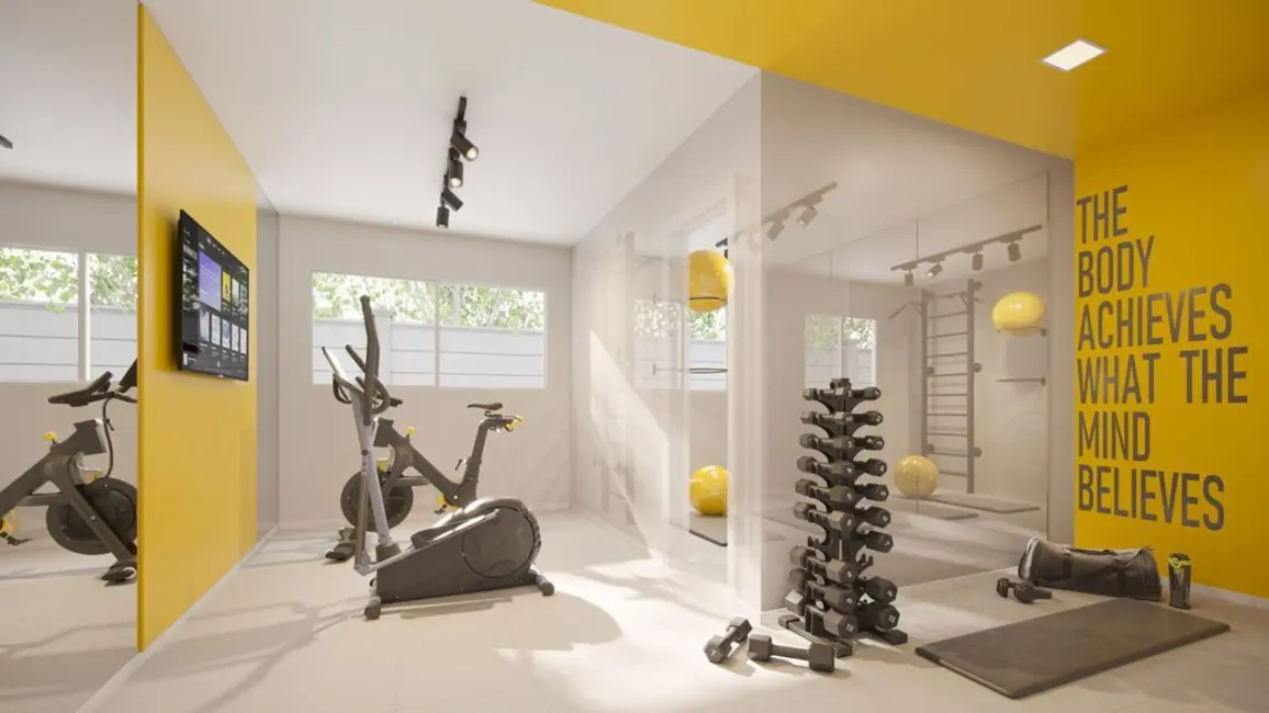 Apartamento com 1 quarto à venda, 36m2 em Residencial Parque da Fazenda, Campinas - SP - imagem 3 Foto 3 de Apartamento com 1 quarto à venda, 36m2 em Residencial Parque da Fazenda, Campinas - SP