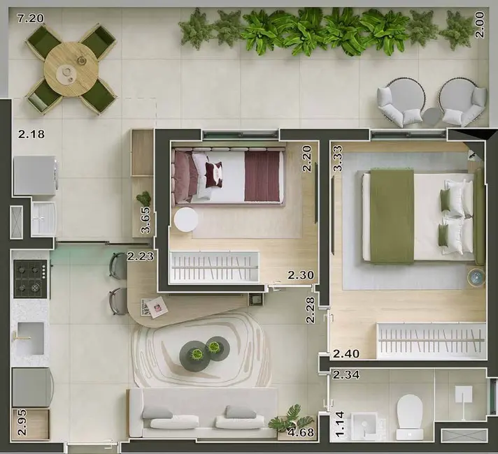 Foto 5 de Apartamento com 2 quartos à venda, 37m2 em Vila Mariana, São Paulo - SP