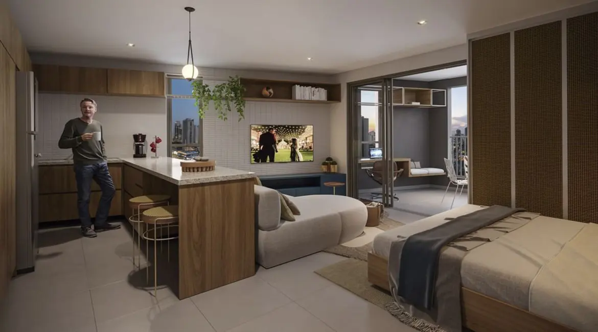 Foto 6 de Kitnet com 1 quarto à venda, 19m2 em Quarta Parada, São Paulo - SP