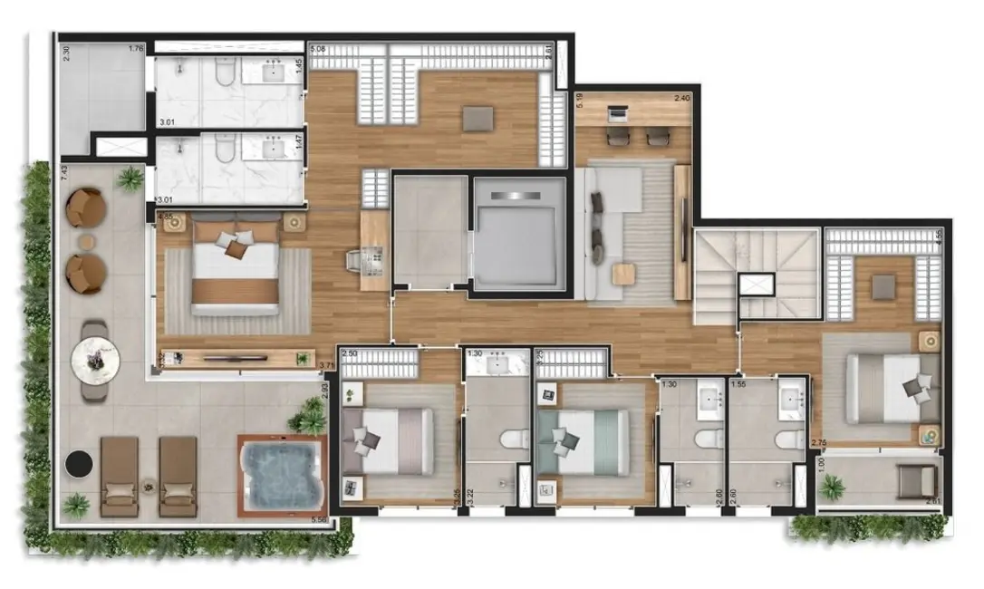 Foto 9 de Apartamento com 3 quartos à venda, 123m2 em Sumarezinho, São Paulo - SP