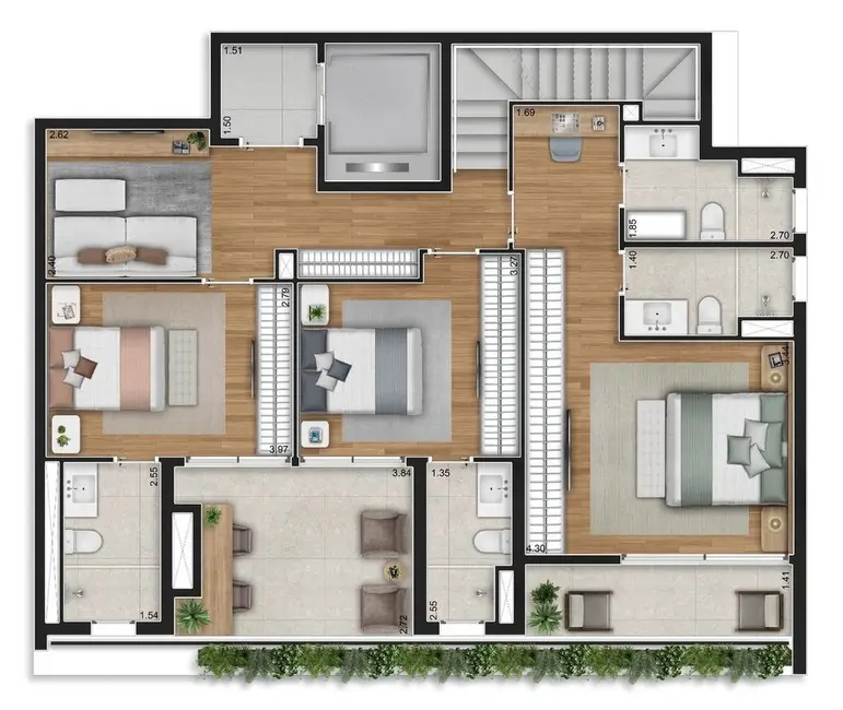 Foto 8 de Apartamento com 3 quartos à venda, 123m2 em Sumarezinho, São Paulo - SP