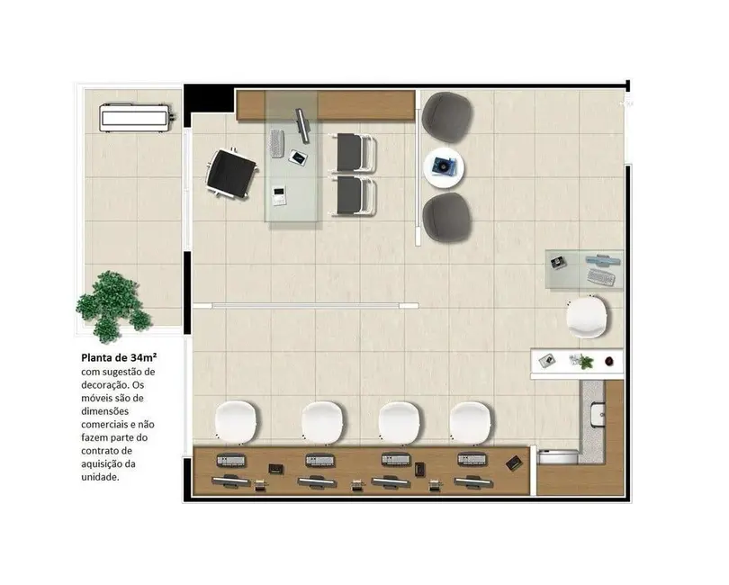 Sala Comercial à venda, 34m2 em Vila Mariana, São Paulo - SP - imagem 4 Foto 4 de Sala Comercial à venda, 34m2 em Vila Mariana, São Paulo - SP