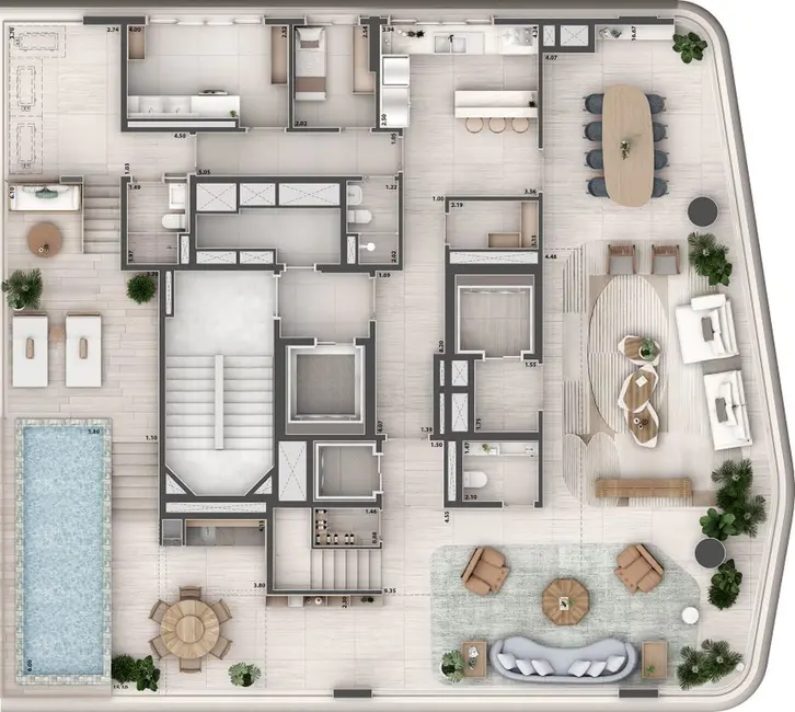 Apartamento com 2 quartos à venda, 121m2 em Cerqueira César, São Paulo - SP - imagem 1 Foto 1 de Apartamento com 2 quartos à venda, 121m2 em Cerqueira César, São Paulo - SP