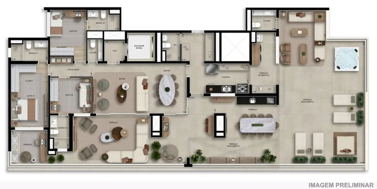 Apartamento com 2 quartos à venda, 80m2 em Butantã, São Paulo - SP - imagem 4 Foto 4 de Apartamento com 2 quartos à venda, 80m2 em Butantã, São Paulo - SP