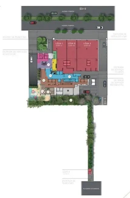 Apartamento com 3 quartos à venda, 98m2 em Vila Pompéia, São Paulo - SP - imagem 4 Foto 4 de Apartamento com 3 quartos à venda, 98m2 em Vila Pompéia, São Paulo - SP