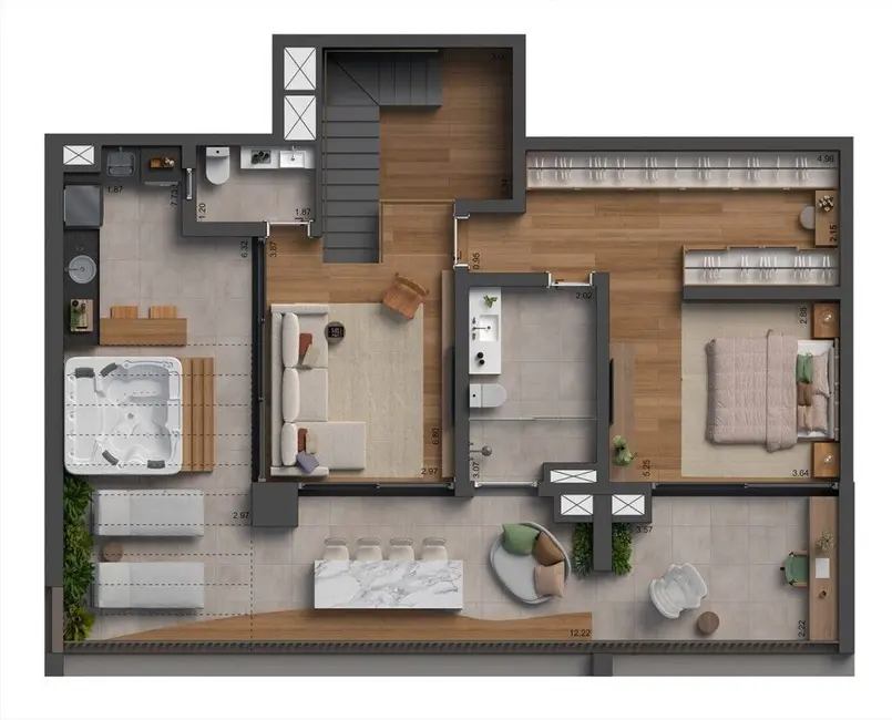 Apartamento com 3 quartos à venda, 98m2 em Vila Pompéia, São Paulo - SP - imagem 8 Foto 8 de Apartamento com 3 quartos à venda, 98m2 em Vila Pompéia, São Paulo - SP