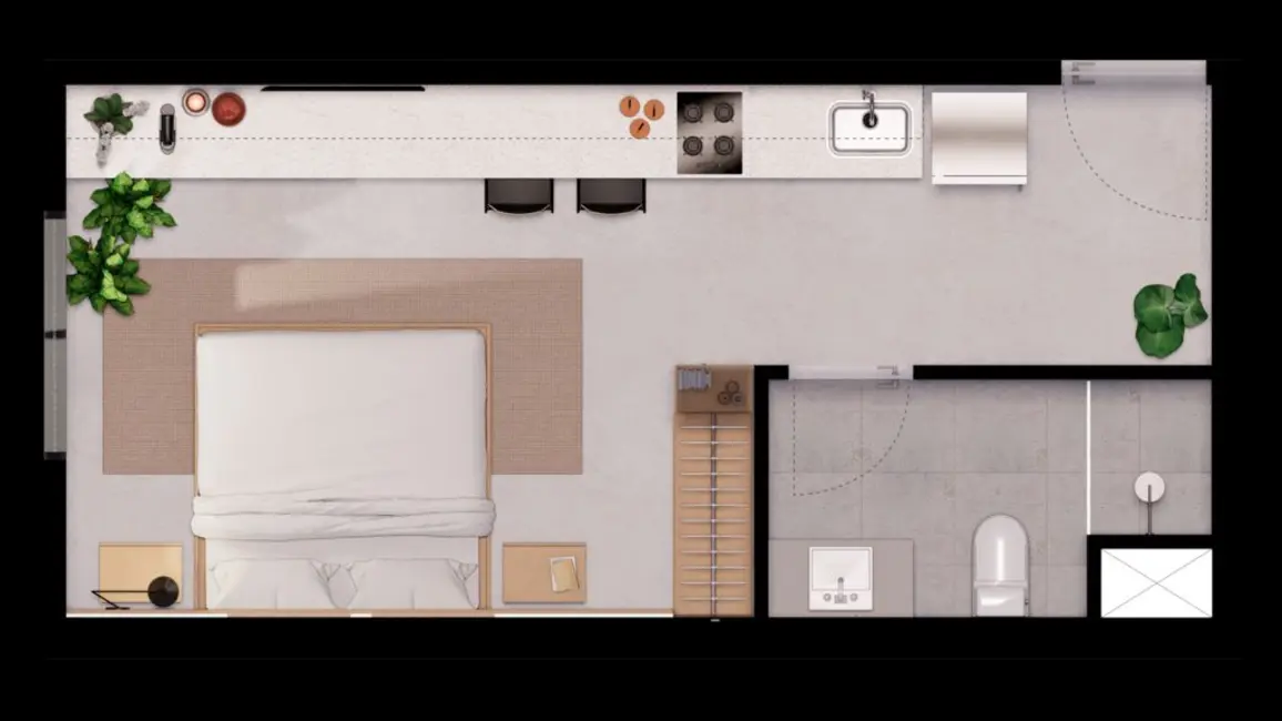 Foto 1 de Kitnet com 1 quarto à venda, 28m2 em Brás, São Paulo - SP