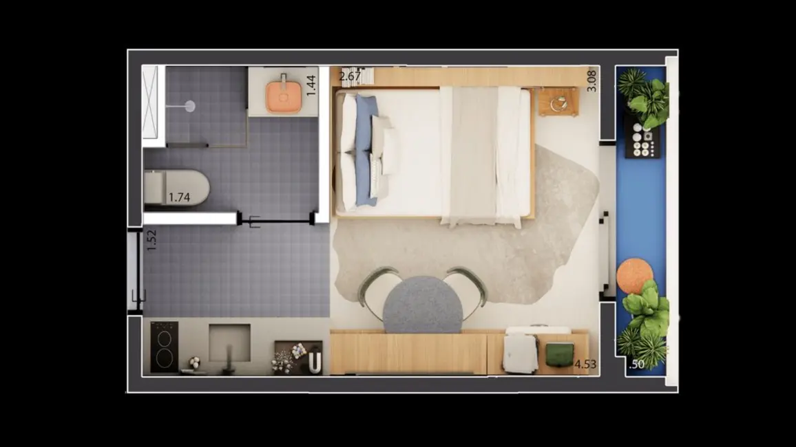 Foto 7 de Kitnet com 1 quarto à venda, 16m2 em Vila Buarque, São Paulo - SP