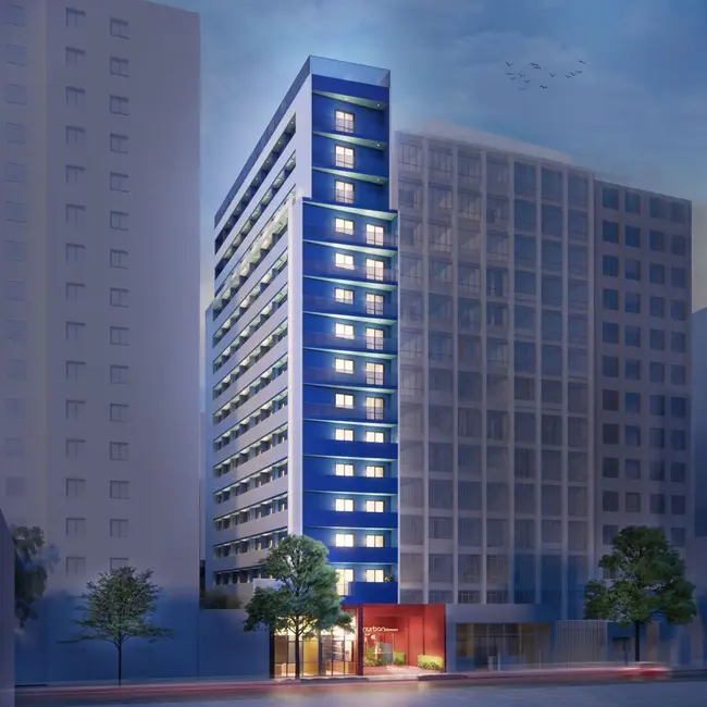 Foto 1 de Kitnet com 1 quarto à venda, 14m2 em Vila Buarque, São Paulo - SP