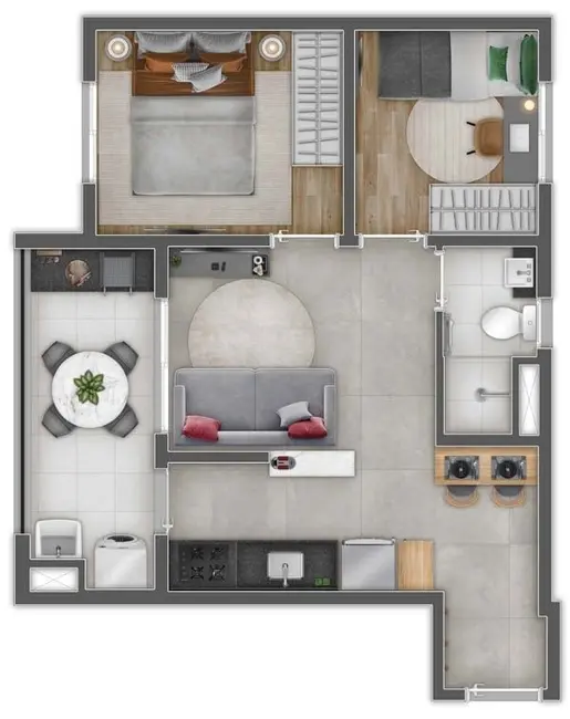 Foto 1 de Apartamento com 1 quarto à venda, 28m2 em Ipiranga, São Paulo - SP