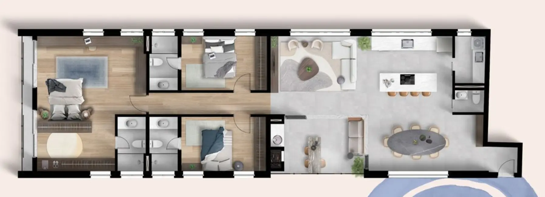 Apartamento com 2 quartos à venda, 71m2 em Parque Campolim, Sorocaba - SP - imagem 5 Foto 5 de Apartamento com 2 quartos à venda, 71m2 em Parque Campolim, Sorocaba - SP