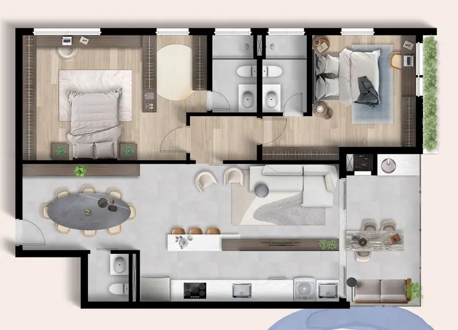 Apartamento com 2 quartos à venda, 71m2 em Parque Campolim, Sorocaba - SP - imagem 1 Foto 1 de Apartamento com 2 quartos à venda, 71m2 em Parque Campolim, Sorocaba - SP