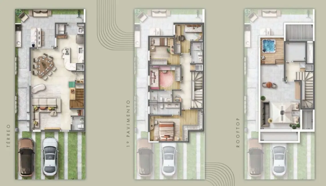 Foto 3 de Casa de Condomínio com 3 quartos à venda, 145m2 em Medeiros, Jundiai - SP