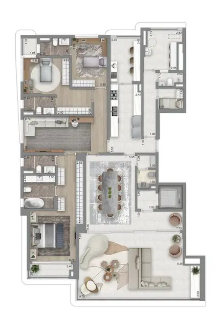 Apartamento com 4 quartos à venda, 259m2 em Perdizes, São Paulo - SP - imagem 1 Foto 1 de Apartamento com 4 quartos à venda, 259m2 em Perdizes, São Paulo - SP