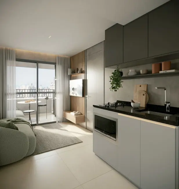 Apartamento com 1 quarto à venda, 42m2 em Alto da Boa Vista, São Paulo - SP - imagem 4 Foto 4 de Apartamento com 1 quarto à venda, 42m2 em Alto da Boa Vista, São Paulo - SP