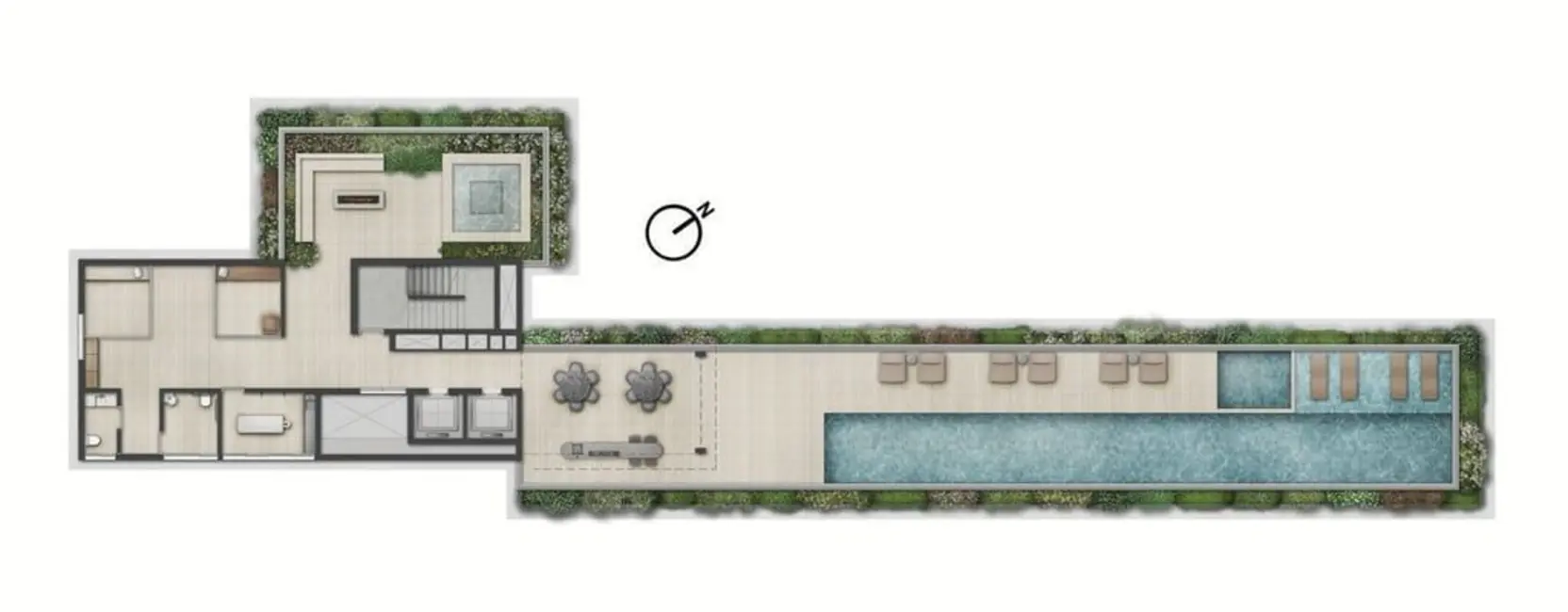 Apartamento com 3 quartos à venda, 222m2 em Pinheiros, São Paulo - SP - imagem 5 Foto 5 de Apartamento com 3 quartos à venda, 222m2 em Pinheiros, São Paulo - SP