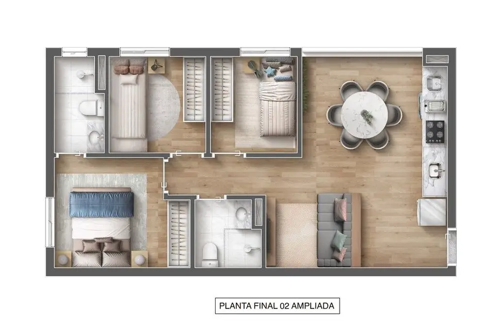 Apartamento com 3 quartos à venda, 53m2 em Jardim São Paulo(Zona Norte), São Paulo - SP - imagem 6 Foto 6 de Apartamento com 3 quartos à venda, 53m2 em Jardim São Paulo(Zona Norte), São Paulo - SP