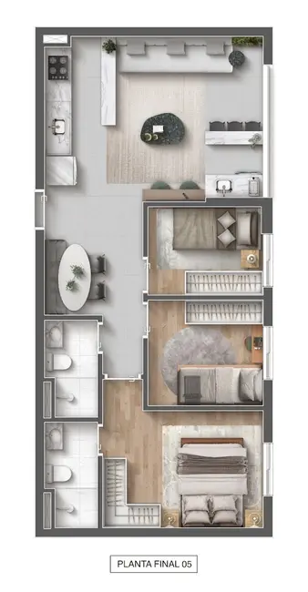 Apartamento com 3 quartos à venda, 53m2 em Jardim São Paulo(Zona Norte), São Paulo - SP - imagem 7 Foto 7 de Apartamento com 3 quartos à venda, 53m2 em Jardim São Paulo(Zona Norte), São Paulo - SP