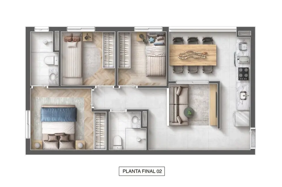 Foto 9 de Apartamento com 3 quartos à venda, 61m2 em Jardim São Paulo(Zona Norte), São Paulo - SP